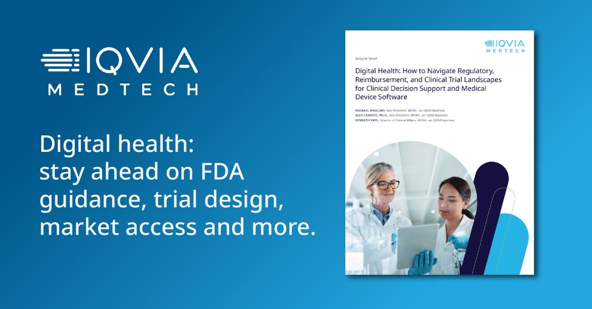 Navigating the complex landscape of #digitalhealth? Our comprehensive insight brief provides guidance on the FDA regulatory environment, reimbursement strategies, and leveraging digital health in #clinicaltrials. Download today and stay ahead. bit.ly/3GAJ6GG