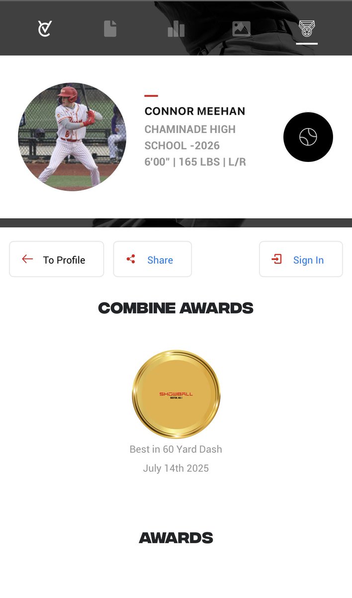 ConnorMeehan25's tweet image. Thank you @ShowBallCamps for hosting such a well run camp in Boston this weekend. Ran a 6.56s 60 earning me the fastest time out of around 150 players.
@NextLevelBaseba
@NSCRlongisland