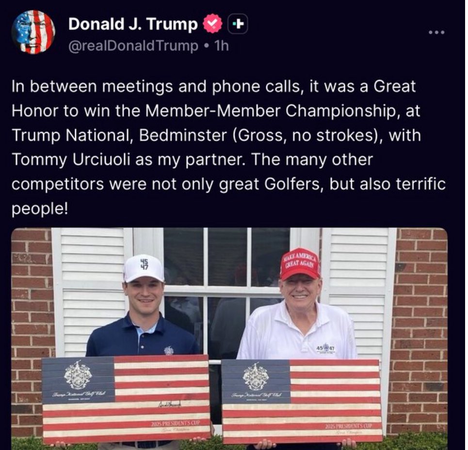 ReillyRick's tweet image. Donald, you're right. Constantly lying about fake golf wins IS gross.
#CommanderInCheat
