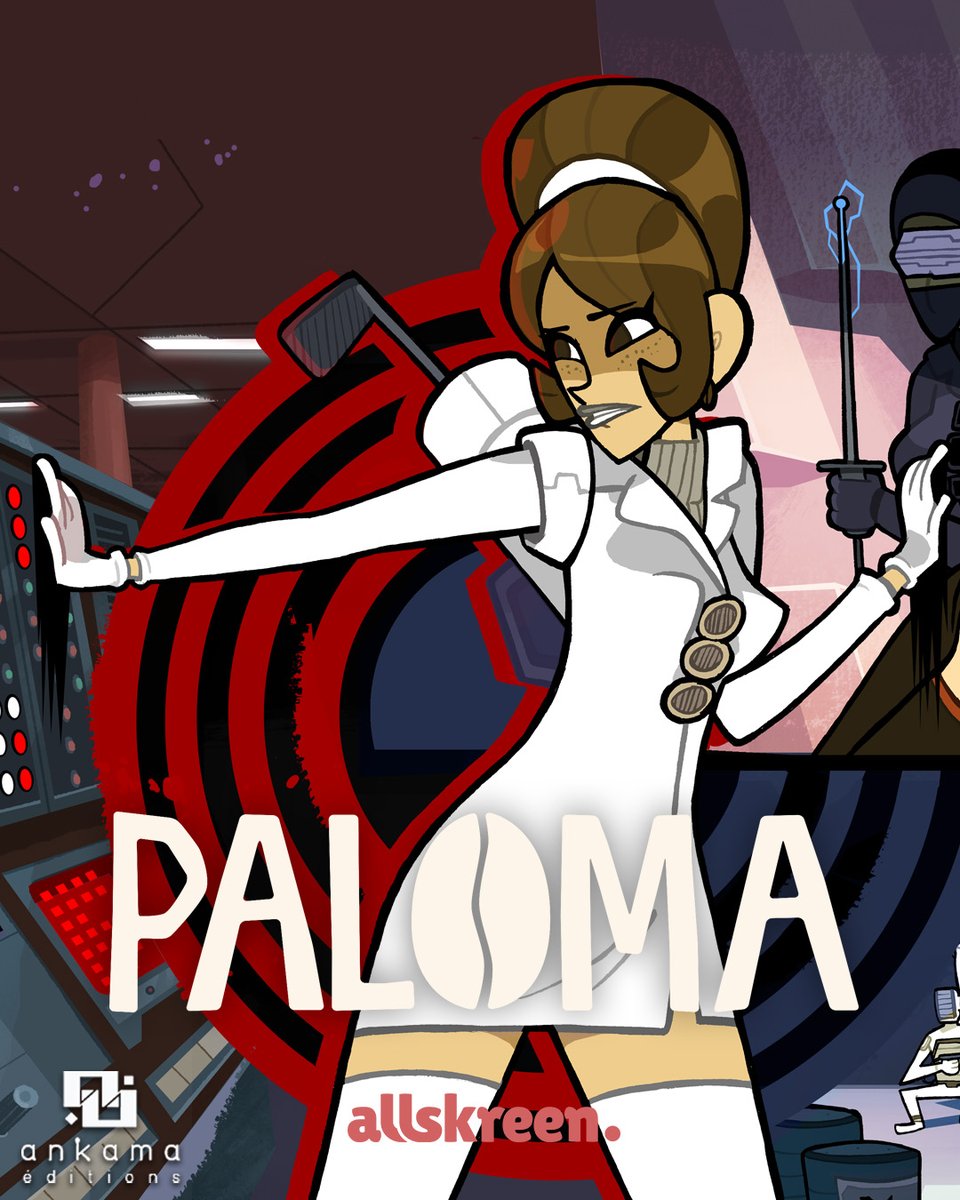 allskreen's tweet image. 💄🔫 L’espionne italienne de chic et de choc est de retour !

Paloma Crescendo s’est enfuit de la Global Italian Service après que ses agents n’est failli l’enfermer. La jeune femme a disparu des radars mais elle est bien déterminée à récupérer les inventions dangereuses de son…