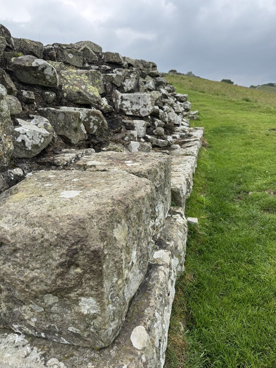 olive_blacklab's tweet image. Been to check out Hadrians Wall between heavy showers great sniffs ancient and modern 🤣