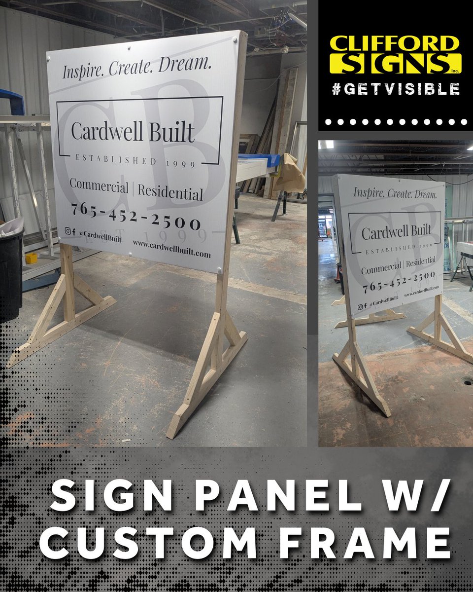 CliffordSigns's tweet image. Pop-up project? Meet pop-up signage.
Reusable, mobile, and made to impress.
#ConstructionSigns #CustomBuilds #GetVisible
