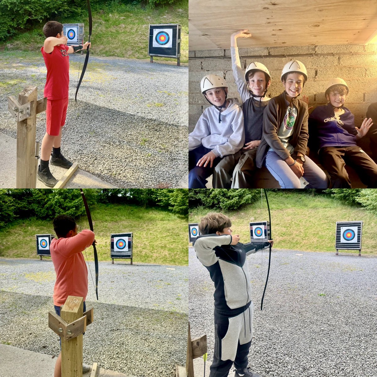 cvmssport's tweet image. The @CardinalVaughan First Form pupils on the ‘Adventure Trip’ have safely arrived in Wales and have settled into an afternoon of indoor caving and archery.