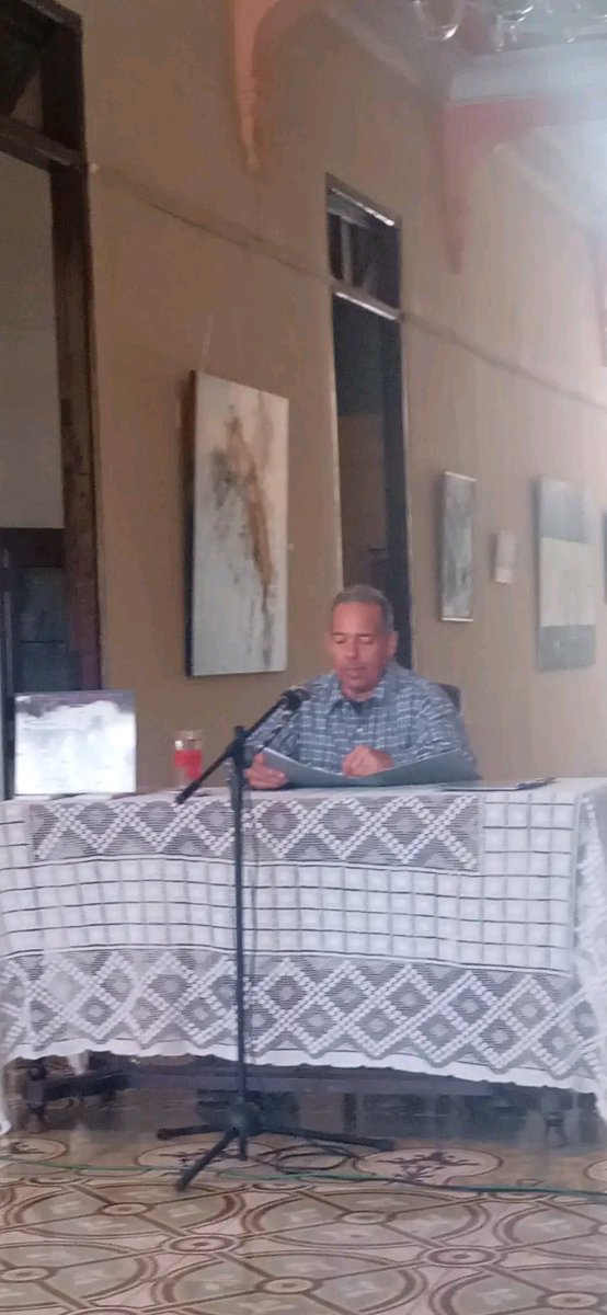 Se  desarrolla en el Museo Provincial Manuel Muñoz Cedeño la conferencia "Batalla de Peralejo", a cargo del investigador y coleccionista privado Ronal Cuesta.
#UnhicFilialGranma 
#PatrimonioGranma 
#CulturaBayamo 
#ProvinciaGranma