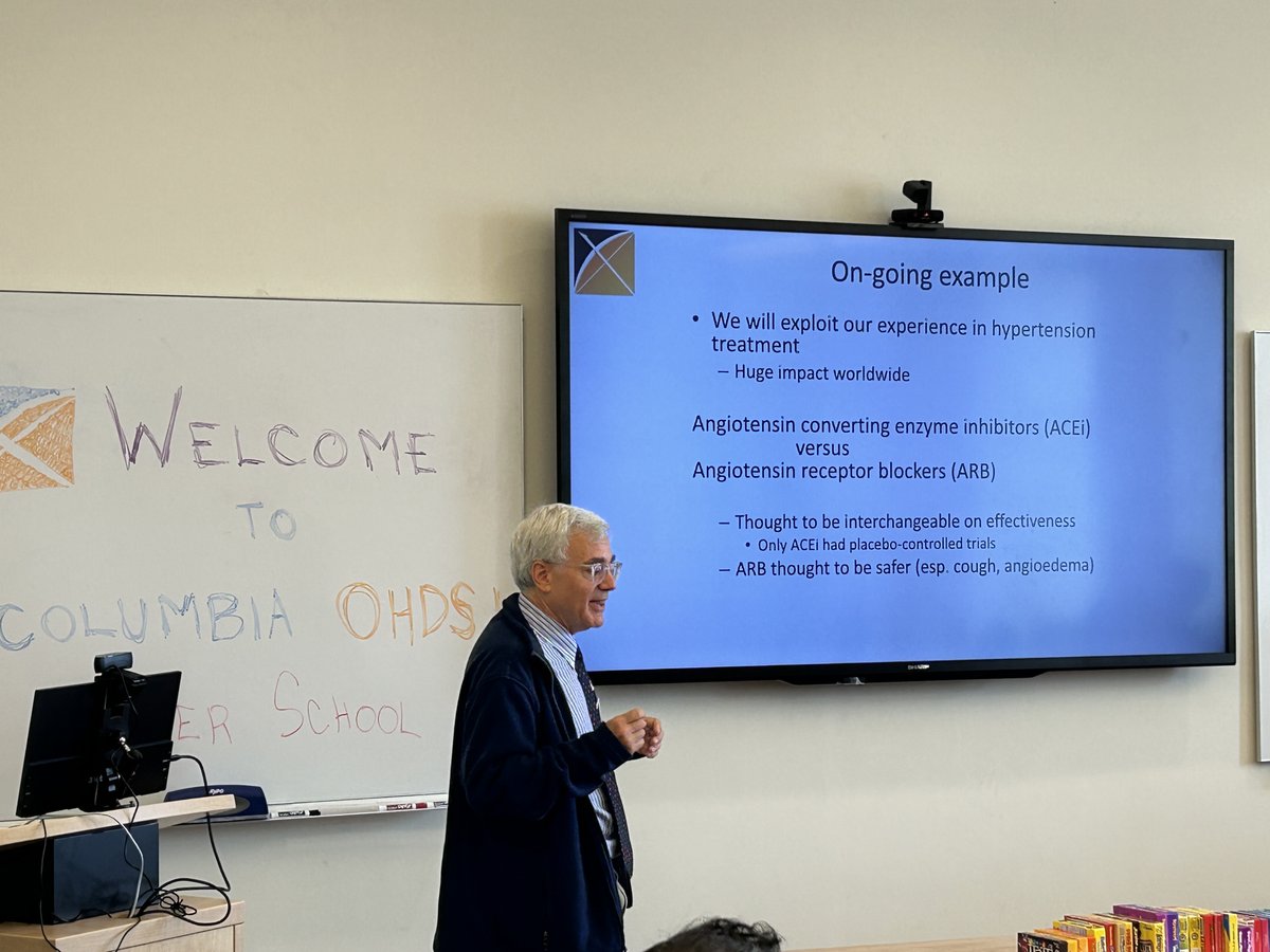 ColumbiaDBMI's tweet image. The @OHDSI Summer School at @ColumbiaPS is on! We are so excited to have a full room of people excited to learn about the potential for observational health data research! Today&apos;s focuses are introducing OHDSI research, the OMOP CDM, standardized vocabularies and more.