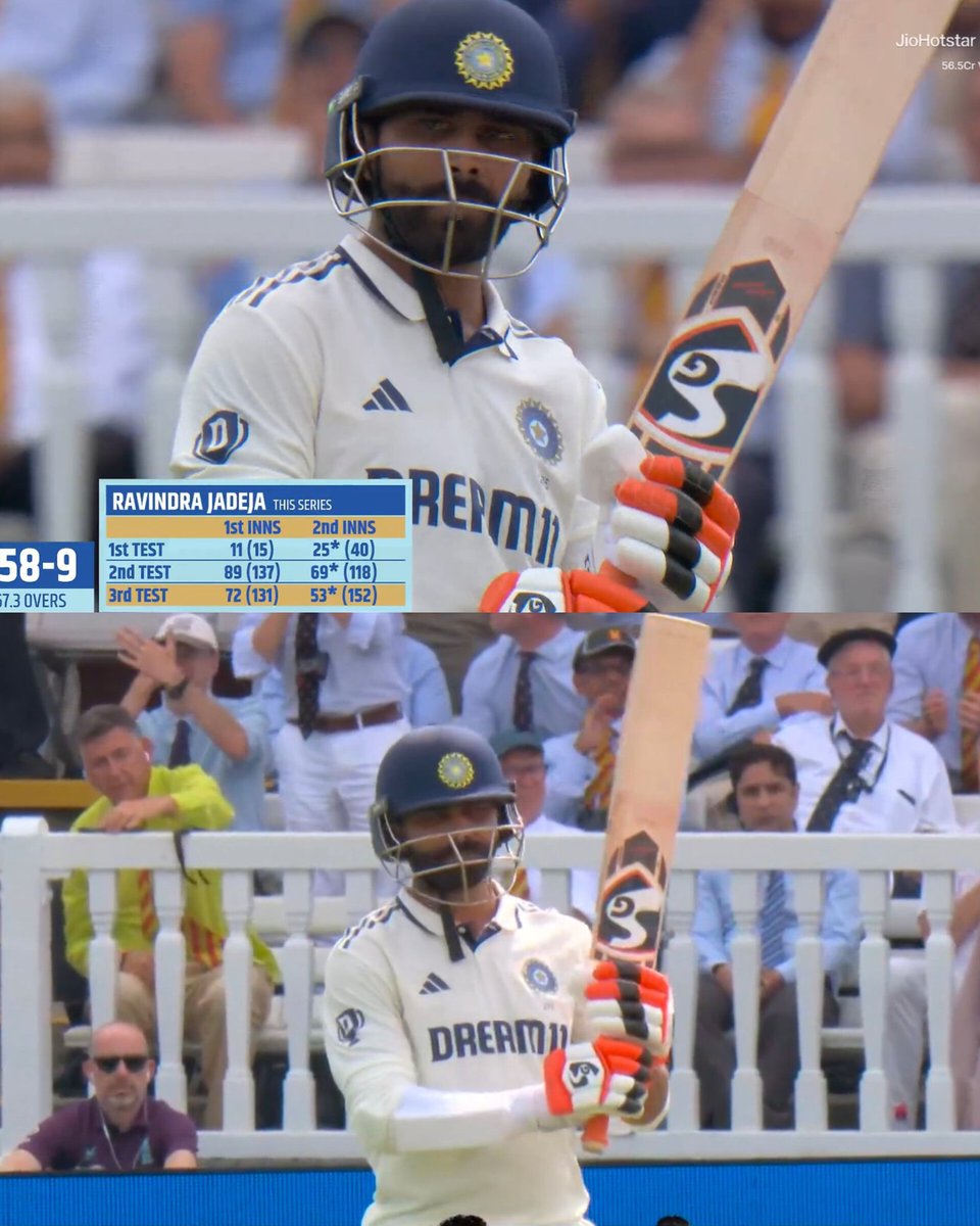 DHONI Era™ 🤩 (@thedhoniera) on Twitter photo First Indian to score fifty in both the innings at Lord's !!
4th Consecutive fifty for Sir Ravindra Jadeja 🫡🦁💥
<a href="/imjadeja/">Ravindrasinh jadeja</a> #Jadeja #INDvsENG First Indian to score fifty in both the innings at Lord's !!
4th Consecutive fifty for Sir Ravindra Jadeja 🫡🦁💥
<a href="/imjadeja/">Ravindrasinh jadeja</a> #Jadeja #INDvsENG