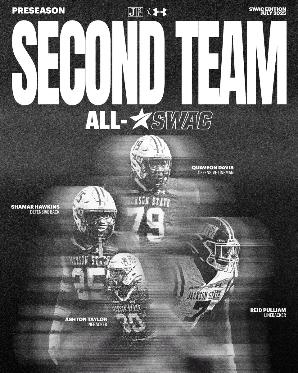 2025 Preseason All <a href="/theswac/">Southwestern Athletic Conference</a> Team 📣

#GuardTheeYard  #TheeILove
