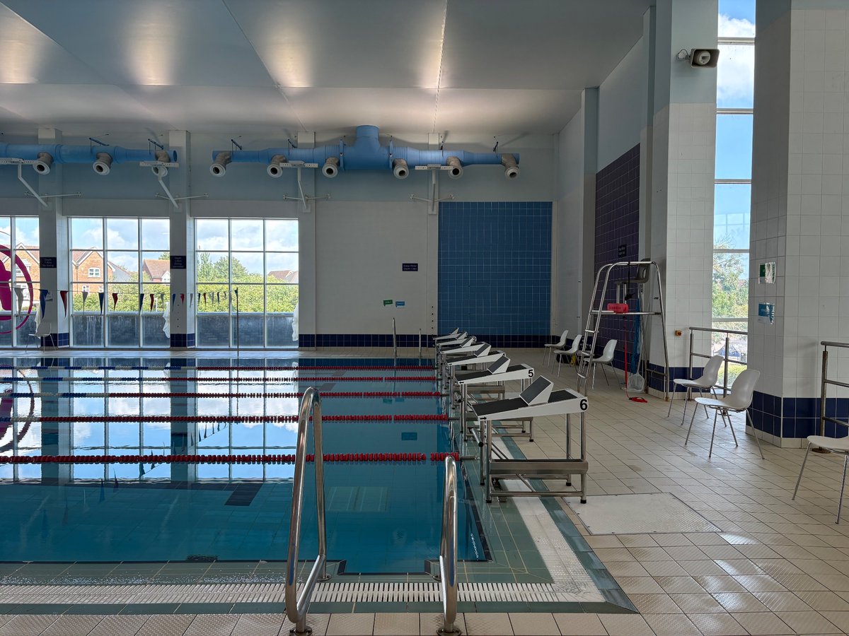 The calm before the storm ⛈️ yesterday 🏊‍♀️💪