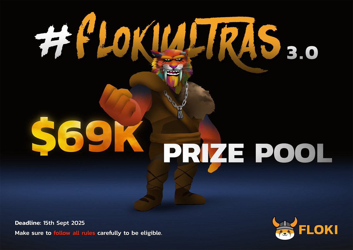 The $FLOKI community asks, the community gets…

A spicy $69K prize pool is up for grabs. A fitting number for the sexiest community in Crypto❕

Top 2 get me, unfiltered. I’ll teach you the ancient Viking art of beard &amp; bush maintenance. Might get sweaty. Might change your life.