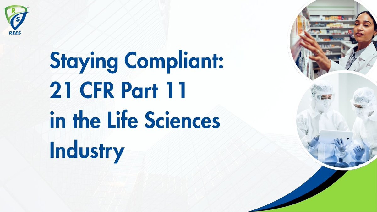 ReesScientific's tweet image. Is your lab 21 CFR Part 11 compliant? One missed detail could cost more than you think.

Implement or upgrade your environmental monitoring with Rees EMS to fully align with 21 CFR Part 11 requirements.

Read the full blog here: hubs.li/Q03tzgK50

 #rees #ems #21CFRPart11