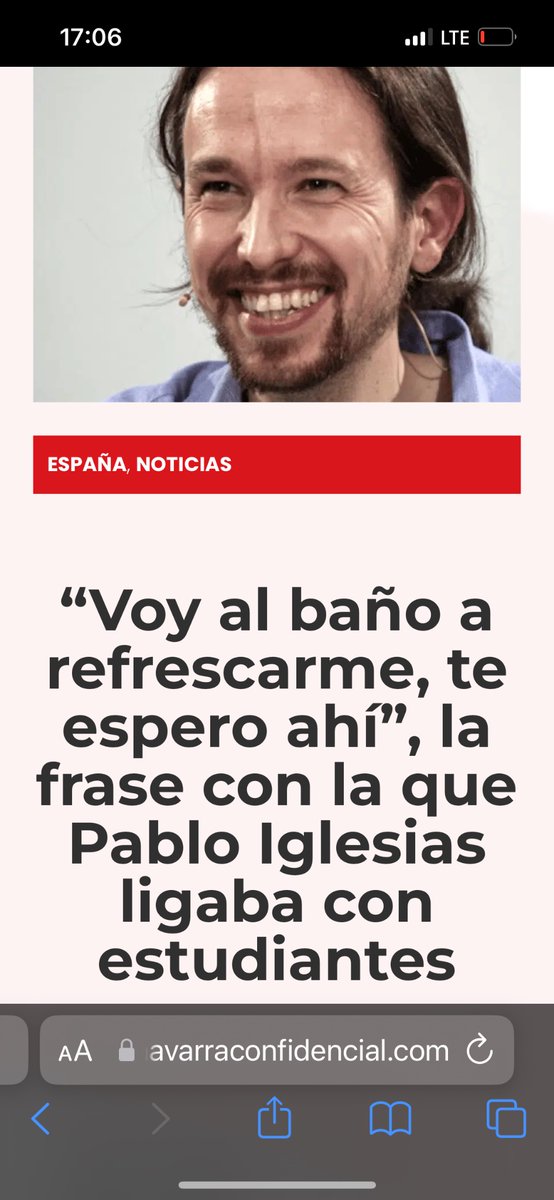 DavidE81903381's tweet photo. @PabloIglesias Oh nouuuu ya no podras decir aquello de “te espero en el baño refrescandome”. Grandisima perdida!!! Cierre al salir. Gracias https://t.co/JFX4jE1b1B