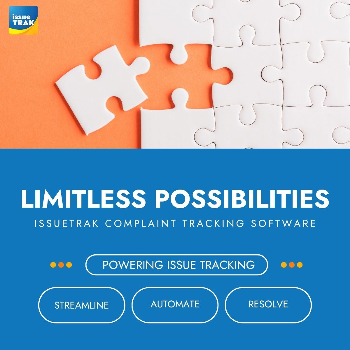 Issuetrak's tweet image. 1️⃣ One Platform. 💪 Limitless Possibilities.
From help desks to facilities to customer support—Issuetrak powers issue tracking across every department.

Streamline, automate, and resolve faster. hubs.ly/Q03wgN790

#WorkflowManagement #IssueTracking #Issuetrak