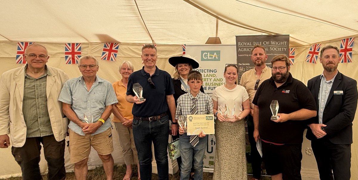 CLA South East (@clasoutheast) on Twitter photo The 2025 winners of the Royal Isle of Wight Agricultural Societyโs rural awards, backed by the CLA, were crowned at the Royal Isle of Wight County Show this weekend. Congratulations to the winners - see the list here: cla.org.uk/south-east-newโฆ <a href="/CLAtweets/">Country Land & Business Assn</a> #IOW #IsleofWight The 2025 winners of the Royal Isle of Wight Agricultural Societyโs rural awards, backed by the CLA, were crowned at the Royal Isle of Wight County Show this weekend. Congratulations to the winners - see the list here: cla.org.uk/south-east-newโฆ <a href="/CLAtweets/">Country Land & Business Assn</a> #IOW #IsleofWight