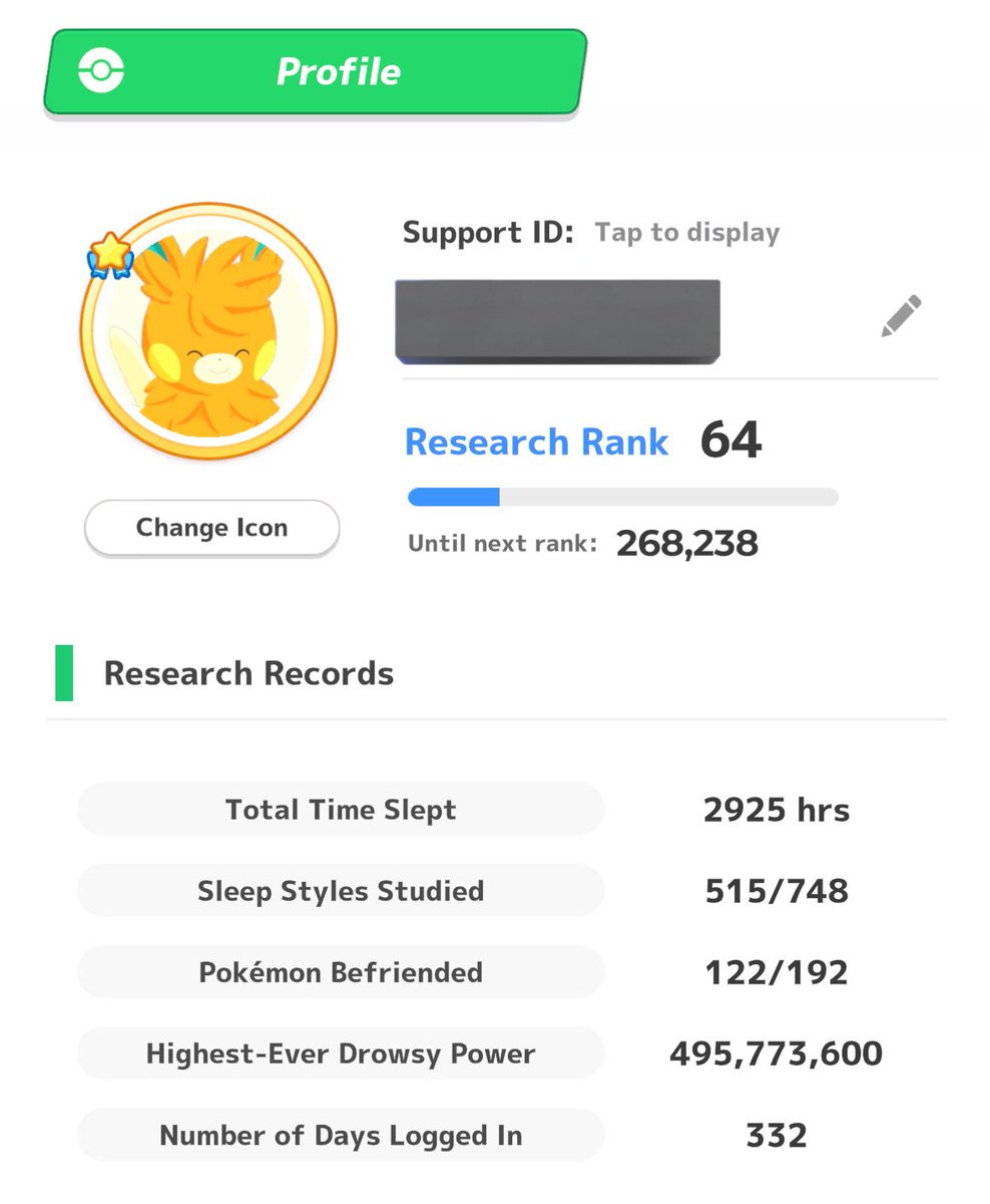 mykeysleep's tweet photo. ポケスリ2周年記念を機にポケスリ垢を作りました！
2024年8月のウパー実装と同時にポケスリを始めました
ゆるゆるポケモンを愛でたり、たまに計算したり…割とポケモンスリープにどっぷりハマってます笑

好きなポケモンはヒノアラシ、パーモット、ウパー…その他ゆるゆるしてるポケモン全般好きです https://t.co/EpVzb0zLE3