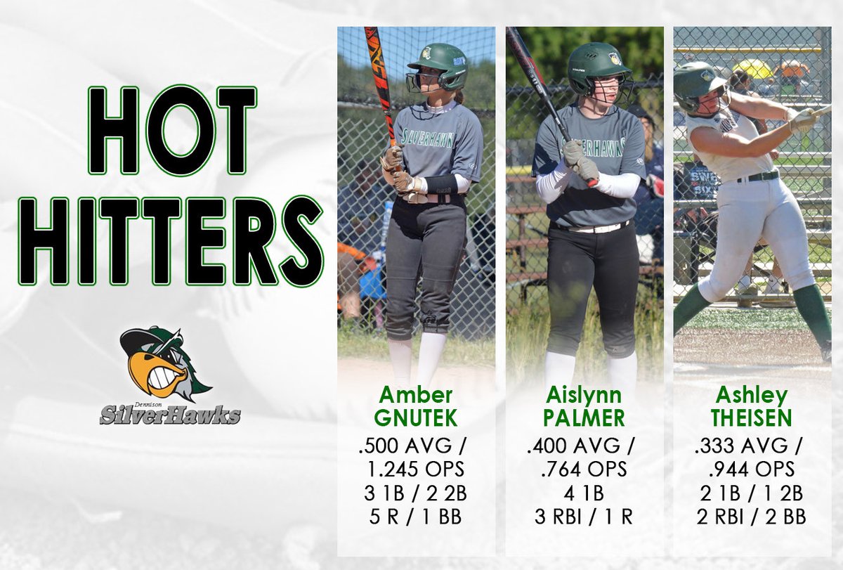 These 3 Smashing it all Weekend Amazing!!! ⁦<a href="/SilverHawkSball/">Silver Hawks</a>⁩