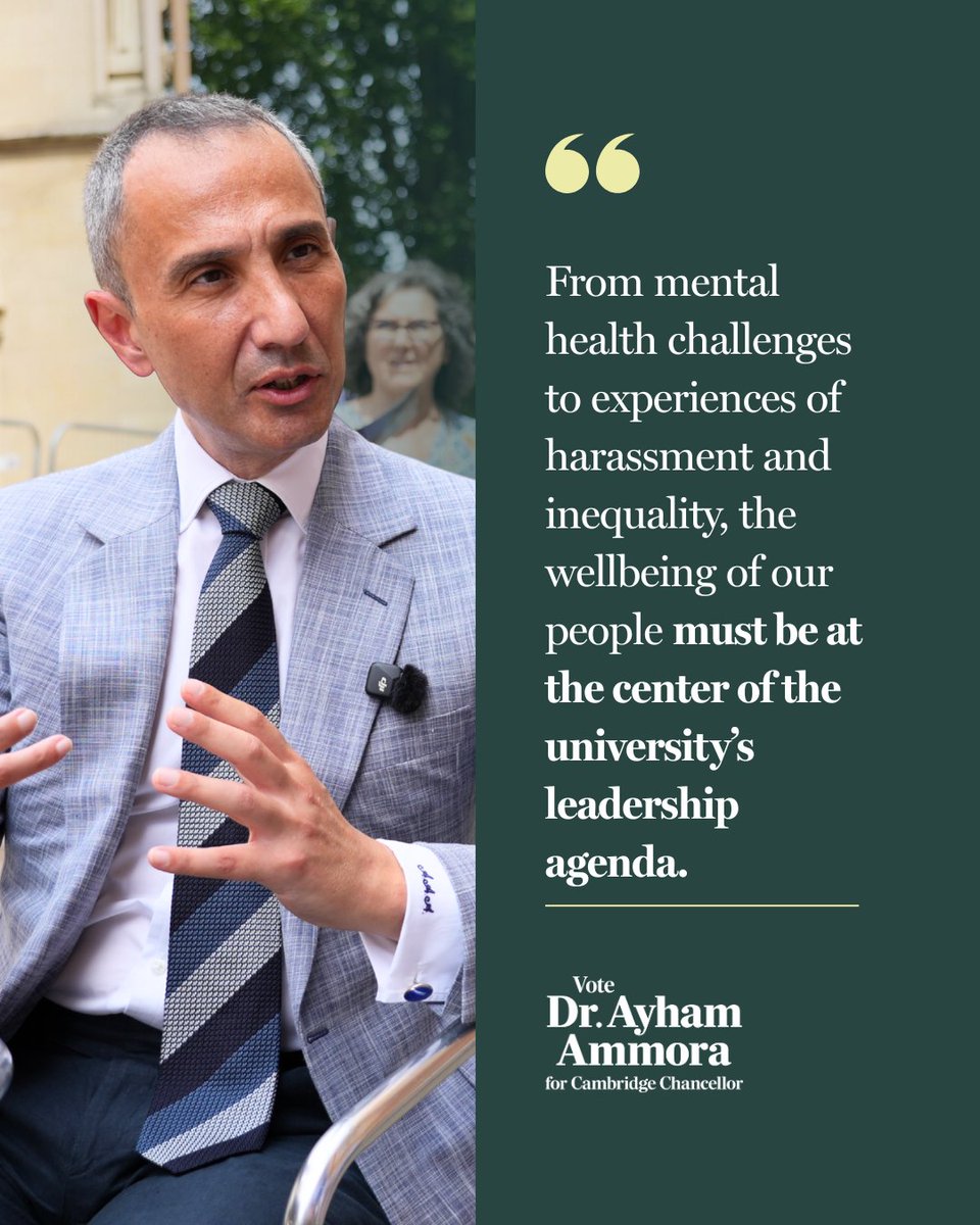Brilliance should never come at the cost of wellbeing – as Chancellor, I will prioritise improving mental health services and building a more compassionate Cambridge.