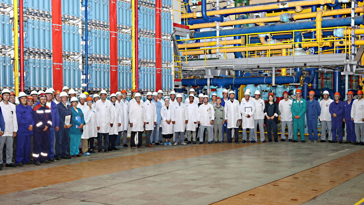 The modernisation of the Electrochemcial Plant uranium enrichment plant in Zelenogorsk, Russia, has been completed. The six-year modernisation project involved installing new generation gas centrifuges #nuclear tinyurl.com/3jmvbdzp