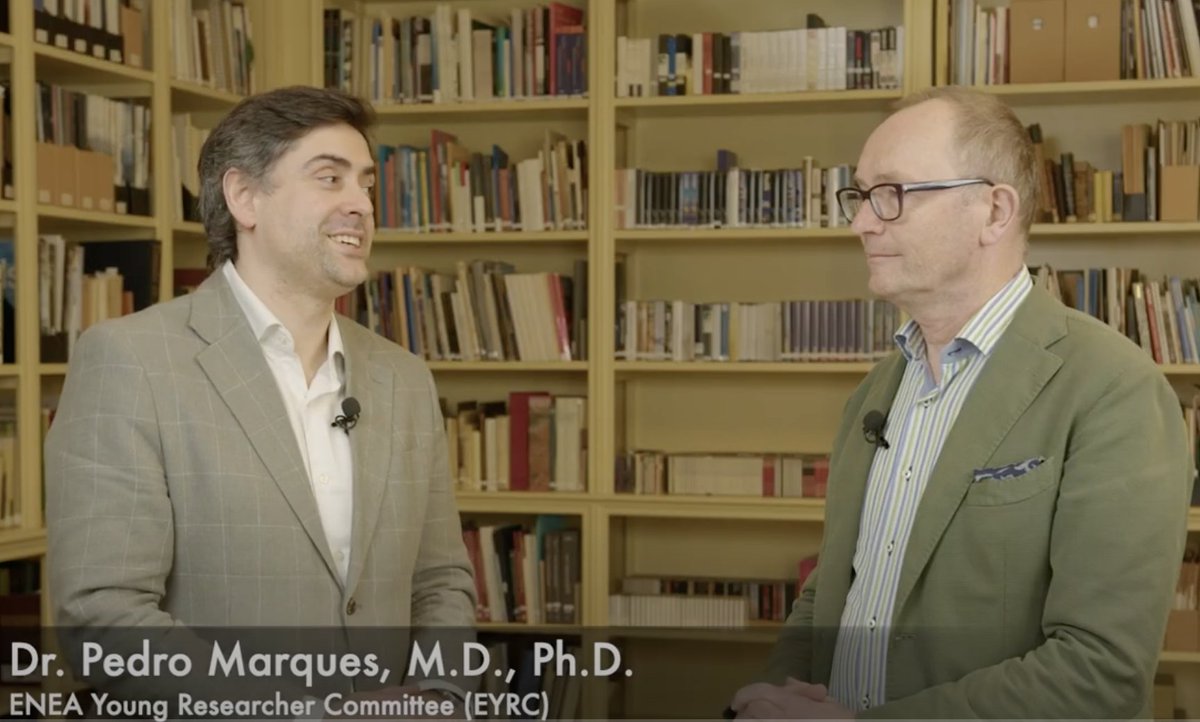 🎥 On behalf of the EYRC, Dr. Pedro Marques interviewed Prof. Martin Reincke in Porto, discussing key updates on Cushing’s syndrome, career advice in neuroendocrinology, and the importance of balance in life and science.

🔗 More on LinkedIn: @enea-young-researcher-committee