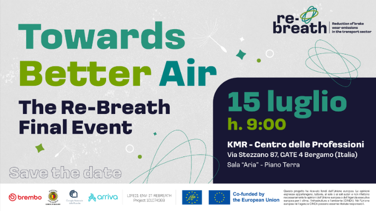 LIFEprogrammeIT's tweet image. Evento finale del progetto LIFE Re-Breath. Bergamo, 15 luglio 2025
Vai alla notizia completa sul sito web del @MASE_IT al seguente link mase.gov.it/portale/notizi…
@LIFEprogramme #LIFEprogramme #LIFEproject #LIFEprojects