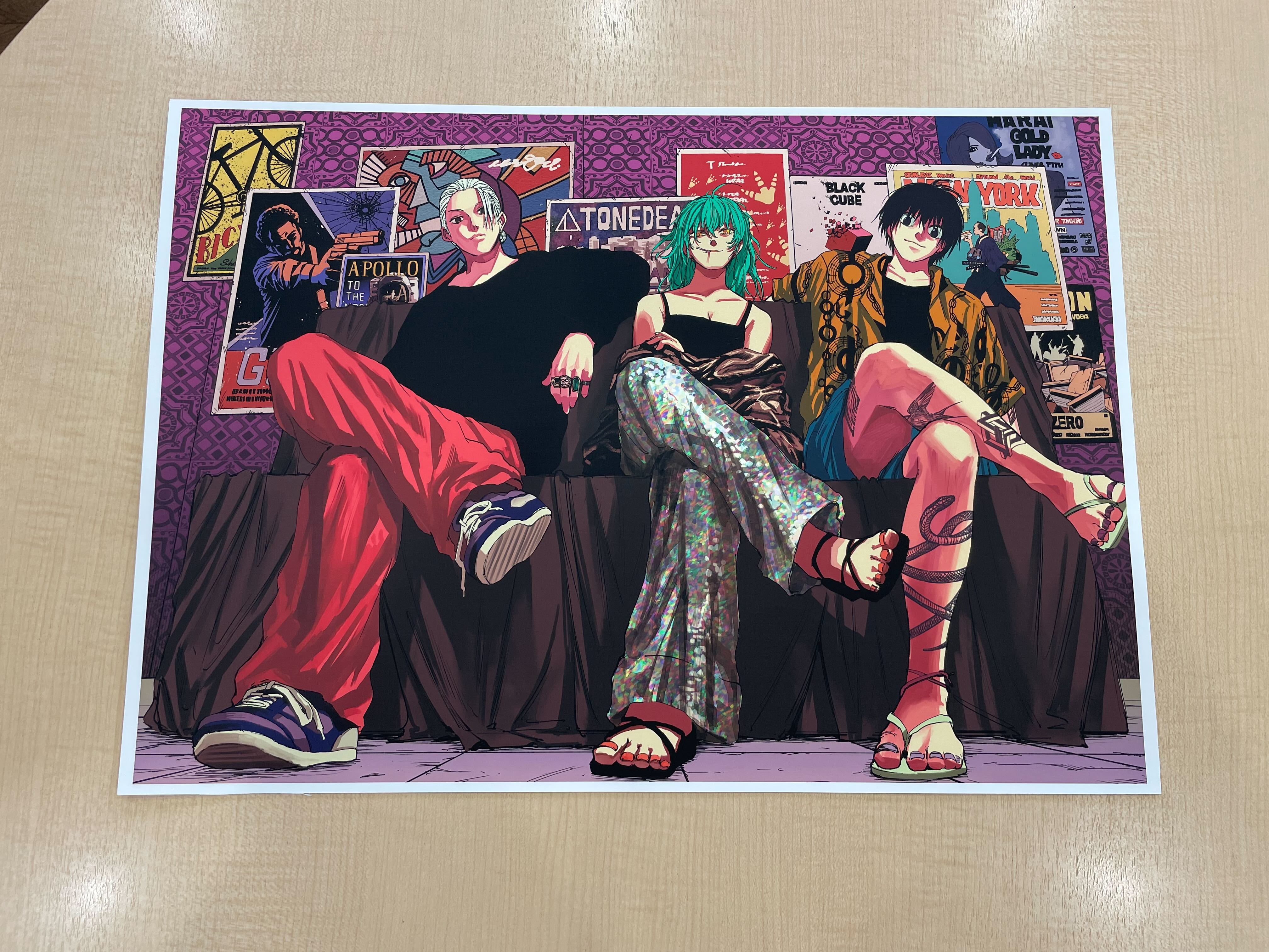 【最安値】　SAKAMOTO DAYS 額装高精細デジタルカラー　複製原画 青の祓魔師 額装高精細デジタルカラー 複製原画