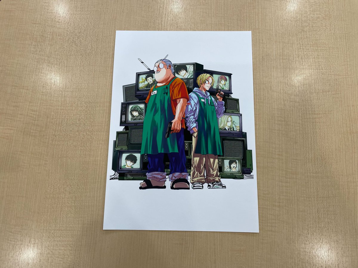 ㊗#SAKAMOTODAYS 色紙＆複製原画プレゼントリスト(2/2)！🎁

⬇️賞品一覧⬇️
●複製原画「第12話 強さの理由」
●複製原画「WJ2022年36・37合併号巻頭カラー」
●複製原画「WJ2023年26号表紙イラスト」
●複製原画「WJ2024年27号表紙イラスト」

※賞品は選べません。
ご応募お待ちしております‼🙏