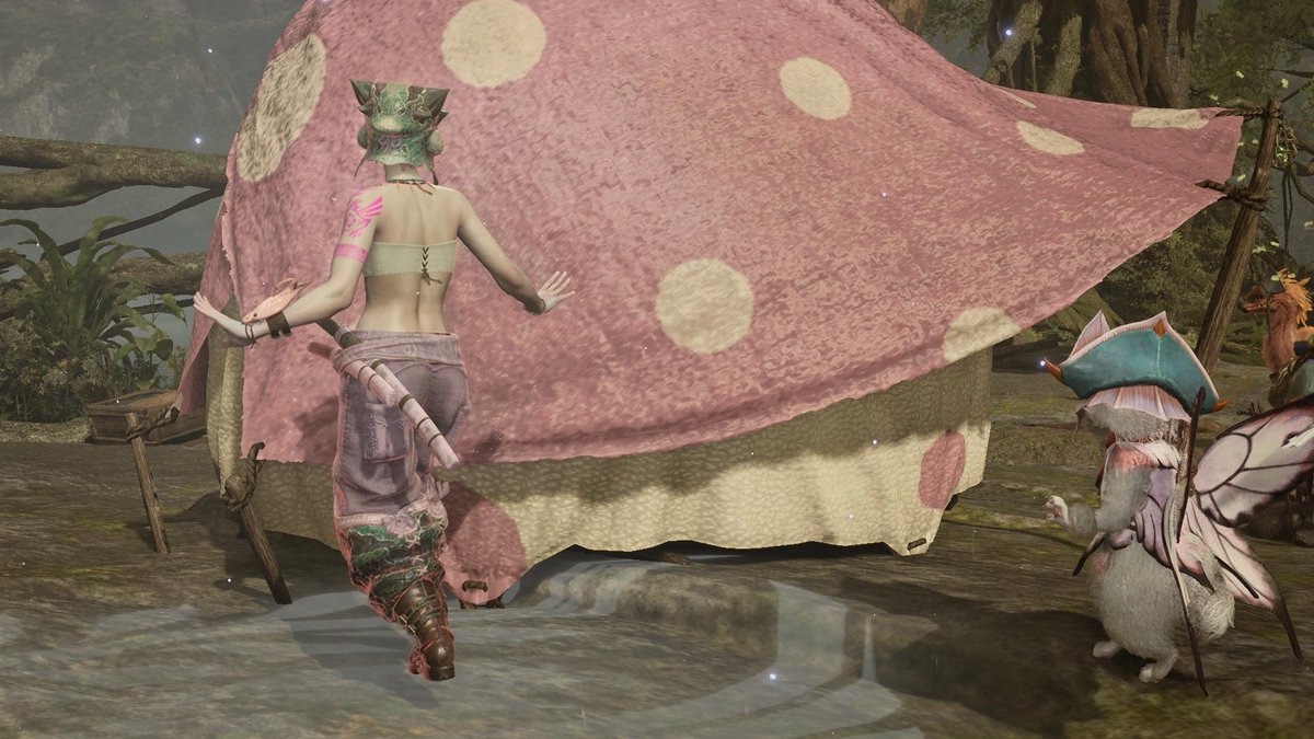 【 #MHWilds #モンハンワイルズ 】

やったー！
夏服ゲット🌻🙌

勘違いしてイベント外のをやってしまったけと、無事に作ってもらいました🫶✨