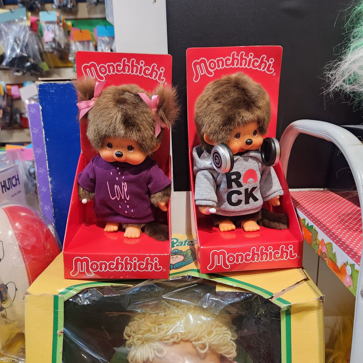 avadigs's tweet image. Monchhichi walked so Labubu could run.