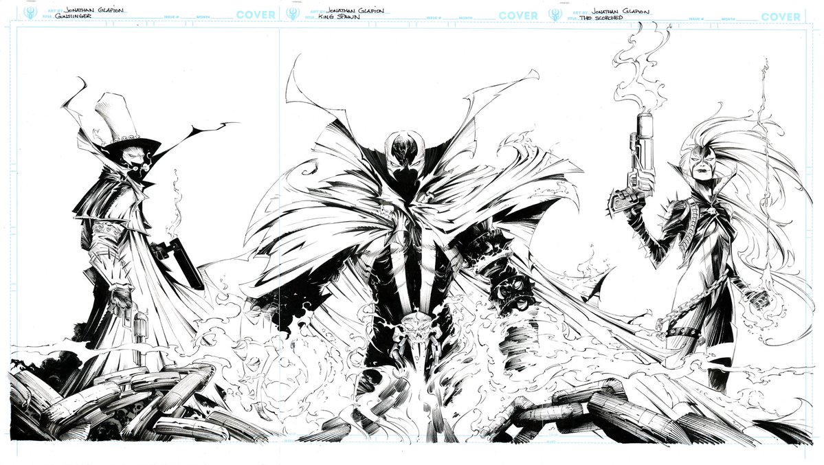 jonathanglapion's tweet image. My @Comic_Con exclusive connected covers for @Todd_McFarlane
Honored to be a part of this!!