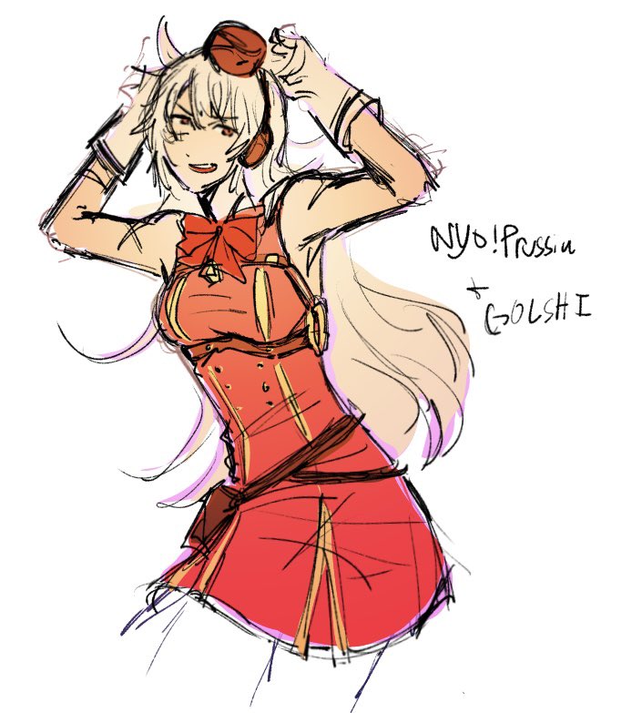 inspo from oomf .prussia and golshi are the goats ok? ok