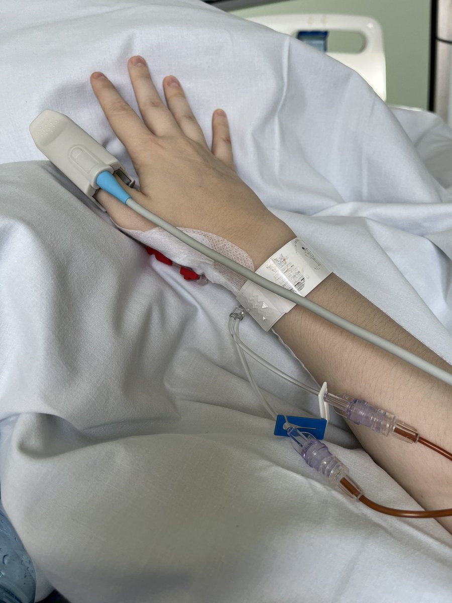 whitecladferret's tweet image. Huge pain but everything went well