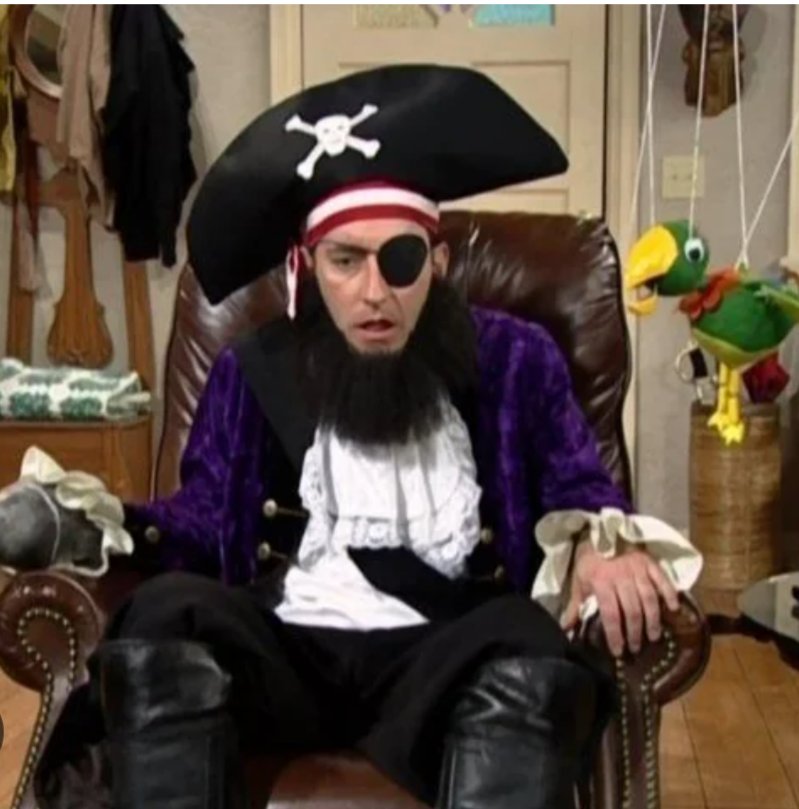 DeSoupBowl's tweet image. Does anyone else miss Patchy the Pirate appearing in specials?