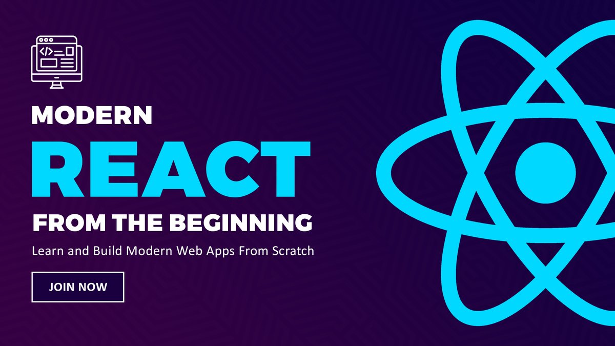 traversymedia's tweet image. 🚨 The Modern React Course is now live!

I received hundreds of requests for a re-make of my React Front To Back course. This new 25 hour course is a deep dive into React for beginners and intermediate developers with modern tech.

Premium docs are included in both TM and Udemy.…