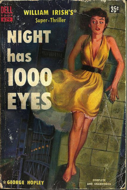 CornellWoolrich's tweet image. My novel NIGHT HAS 1000 EYES, originally published in 1945, appeared in abridged form (as by "George Hopley") in the March 23, 1946 issue of Liberty magazine. A woman despairs that a clairvoyant has ordained her father will die at midnight; a police investigation ensues.