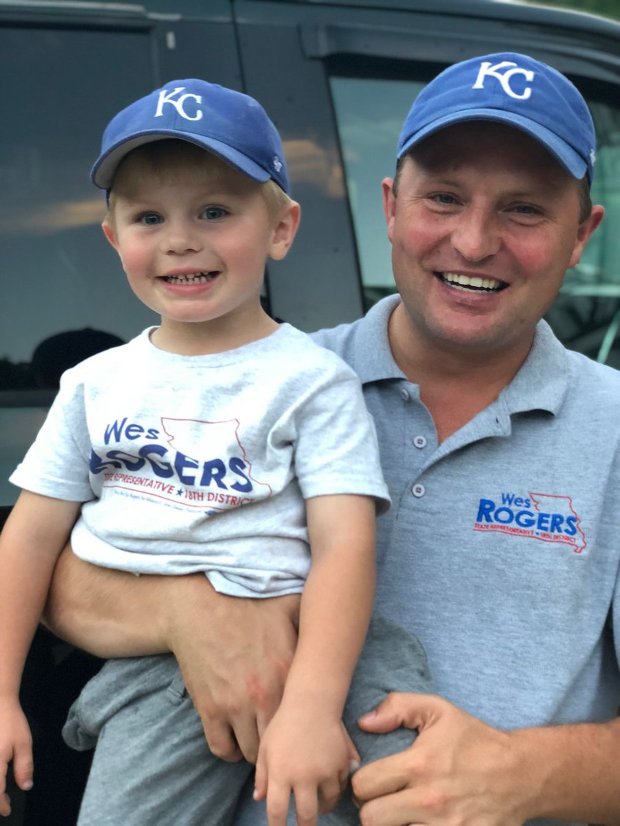 Back during my first campaign for state rep in 2018!when we still had the same haircut.