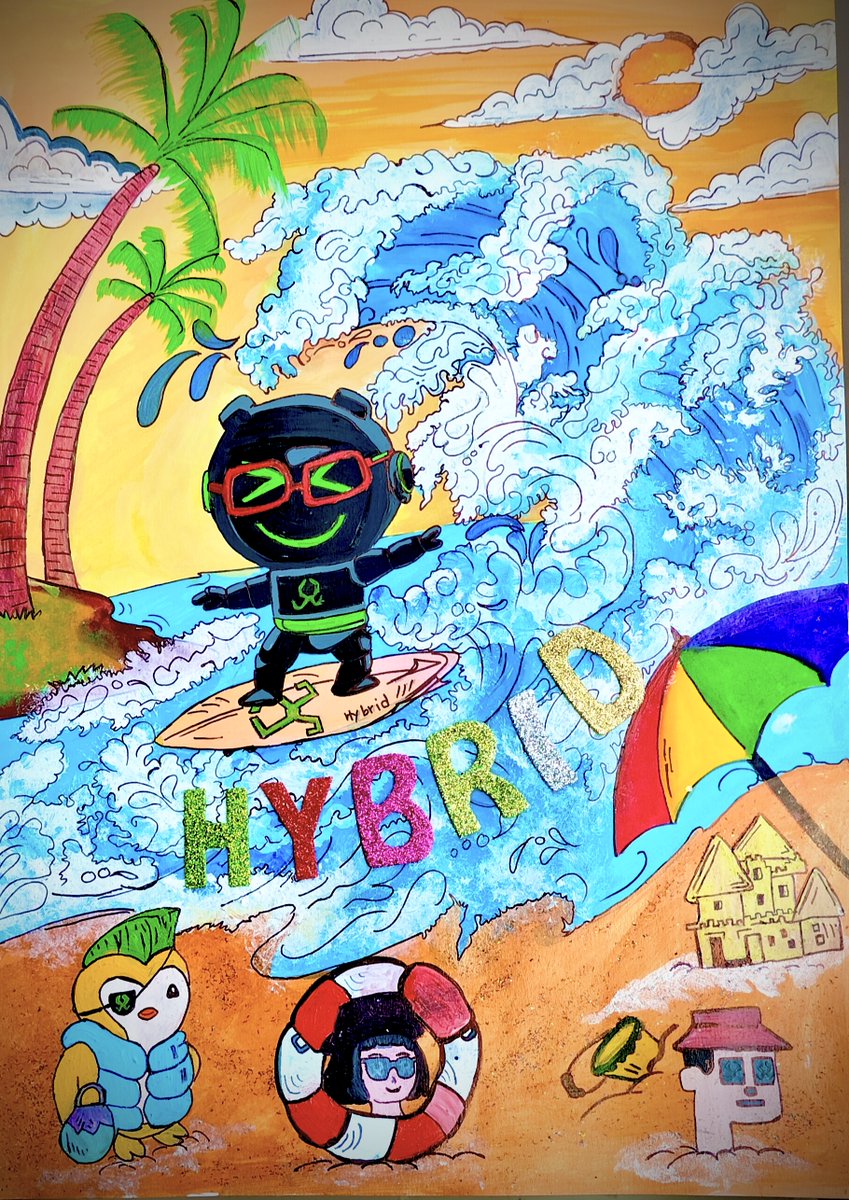 It's been more than a year with <a href="/BuildOnHybrid/">Hybrid</a> , and finally,the launch date is set for tomorrow.All the memories of completing testnet and interacting with the admins will stay with us. Here is my handwork entry for #HybridSummer contest.<a href="/AndrewHybrid/">Andrew Hybrid</a> <a href="/xItsRay_/">Ray</a> <a href="/0xCamHYB/">0xCam | Building Hybrid</a>
