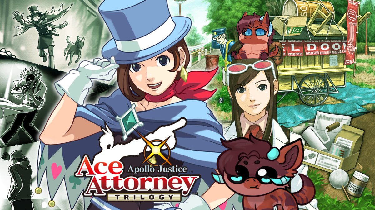 It's time for the courtroom to open its doors to the kobold assimilation as there is no hope for humanity any longer!!

Wait I think I got my shit mixed up, anyways yeah I'm live in a few continuing Apollo Justice, onto case 2!!