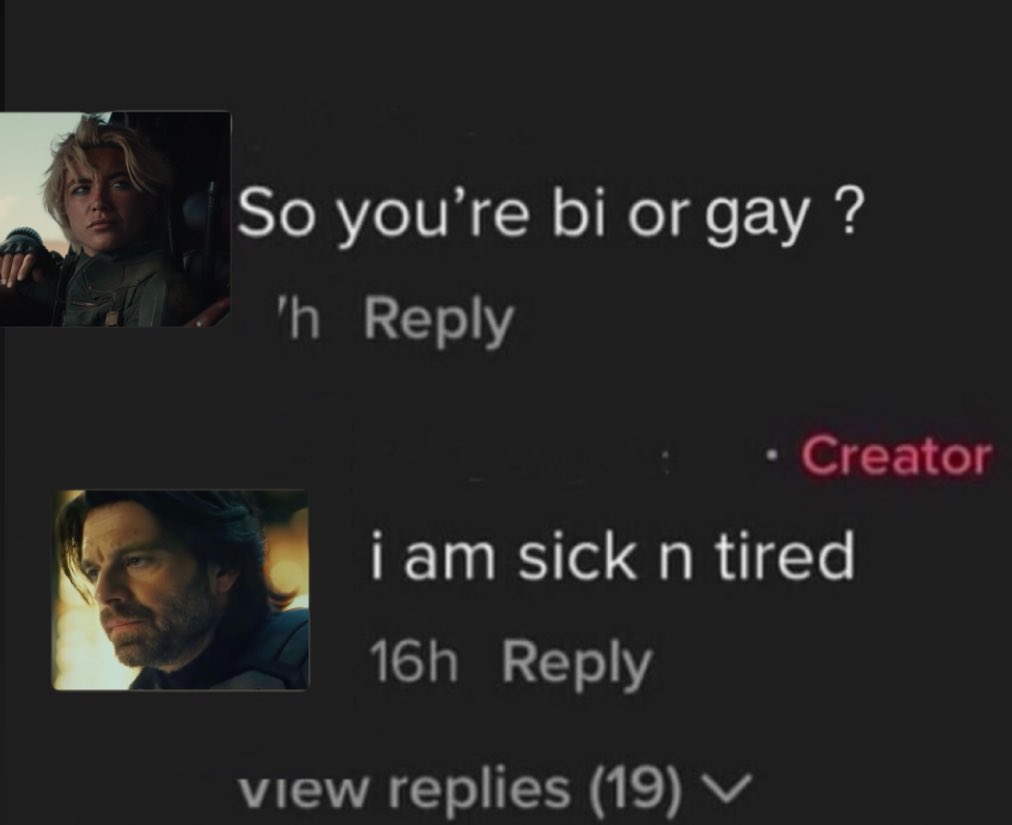 I too, am sick n tired