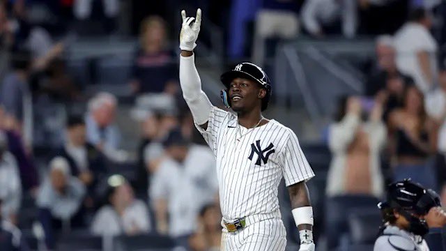 Jimmy Randazzo (@jimmyrandazzo) on Twitter photo If Jazz Chisholm Jr. wins the HR Derby tonight someone who retweets and is following <a href="/YankeesPod/">Yankees Pod 🎧</a> is winning a shirt. Comment your size. Let’s go Jazz. If Jazz Chisholm Jr. wins the HR Derby tonight someone who retweets and is following <a href="/YankeesPod/">Yankees Pod 🎧</a> is winning a shirt. Comment your size. Let’s go Jazz.
