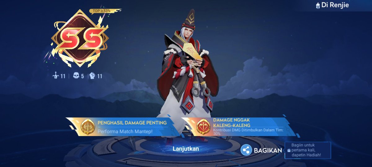 Ternyata masih jago. ( walaupun gak MVP. )