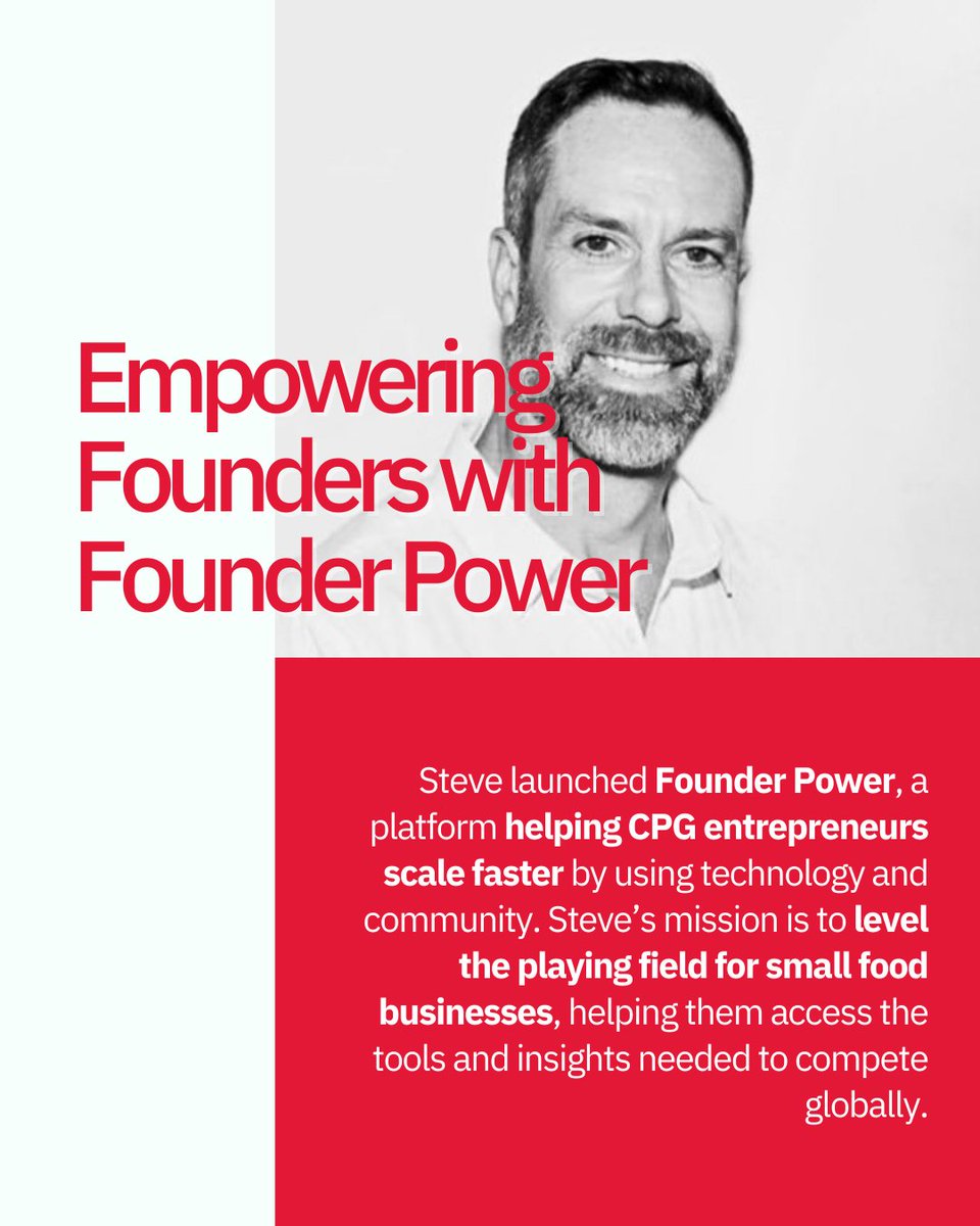YSpaceYU's tweet image. Built. Scaled. Exited. Now he’s giving it all back.
Join Steve Ballantyne — founder of Canada’s first cold brew co. & now Founder Power — for a live AMA on scaling food ventures.