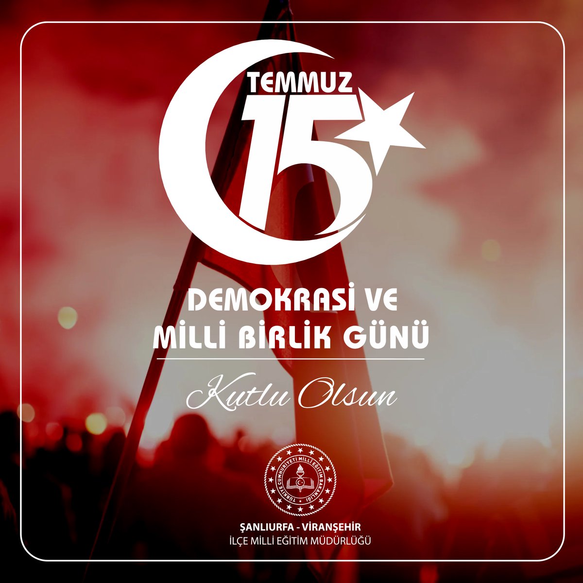 15 Temmuz 2016, milletimizin iradesine ve bağımsızlığına kasteden hain darbe girişimine karşı, aziz milletimizin canı pahasına ortaya koyduğu kahramanlık destanının adıdır. O gece, yaşlısıyla genciyle, kadınıyla erkeğiyle milletimiz; tanklara, silahlara, uçaklara karşı sadece