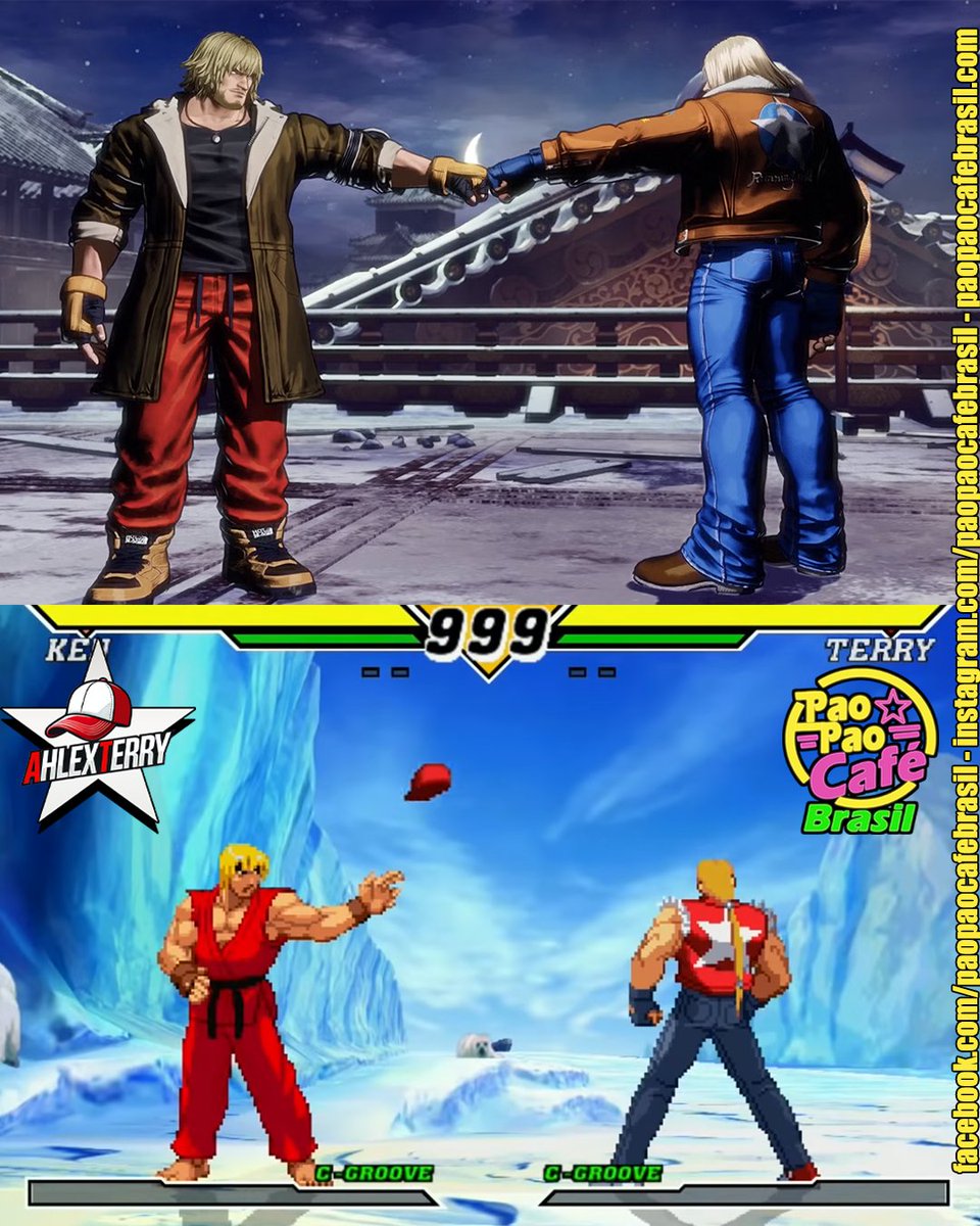 AhlexTerry's tweet image. Eu vejo o presente... Repetir o passado!
#CotW #FatalFury #SNK #GarouDensetsu #Ken #SF6 #Capcom #streetfighter #capcomvssnk #cvs2