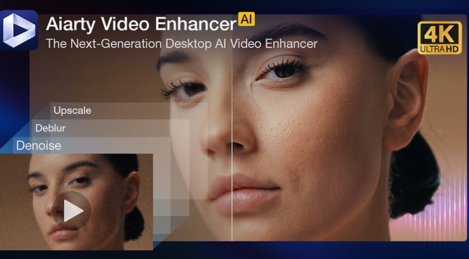 COW's: Win a 180-day license key for Aiarty Video Enhancer, Windows or Mac!
cstu.io/0d4ca4