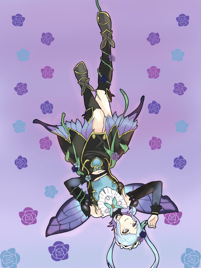 xoxo_kuol's tweet image. 棘に吊られて空中浮遊