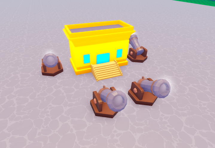 ObscureDevv's tweet photo. Dev Log #2: Finished the placement system, Got cannons idling animation and firing animation working along with its VFX. We will be working on the pickup system today along with cleaning up all the code and writing in its API.

#Roblox #RobloxDev #RobloxStudio #DevLog https://t.co/StFMA2NgYP