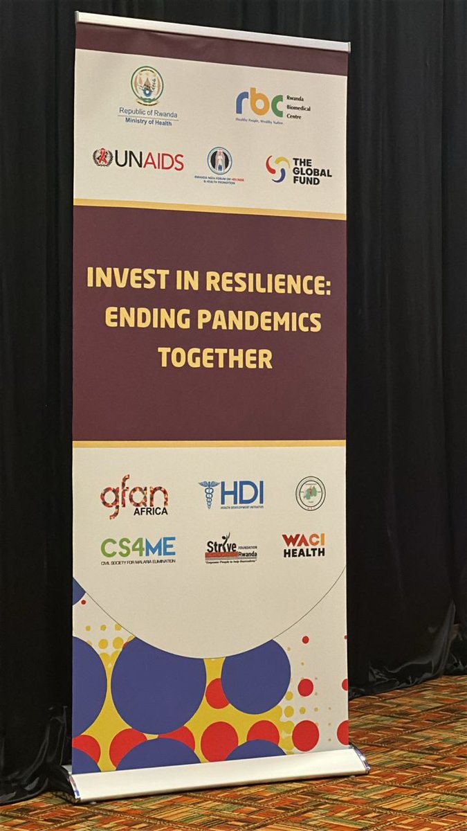 Proud to be part of the 13th IAS Side Event at #IAS2025,Rwanda is here and we have stories that matter. Today, CSOs and stakeholders stand united for the Global Fund’s 8th Replenishment (2027–2029). Because lives depend on it, and communities must lead the way.#InvestInResilience