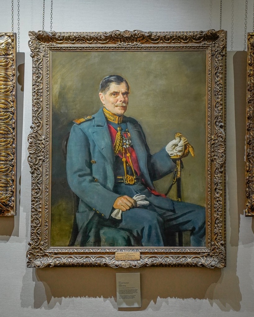 TheRAFClub's tweet image. Portrait of Lord Trenchard by Sir Oswald Birley
Trenchard is widely regarded as the "Father of the Royal Air Force", although he is known to dislike the reference, believing that Lieutenant General Sir David Henderson, KCB KCVO DSO, better deserved the accolade.