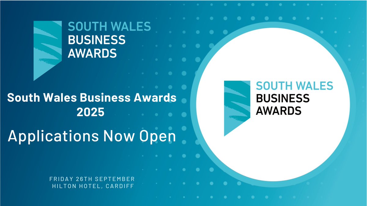 Fantastic coverage of the South Wales Business Awards this week in Business News Wales

businessnewswales.com/applications-o…

Applications for the 2025 South Wales Business Awards are now open!