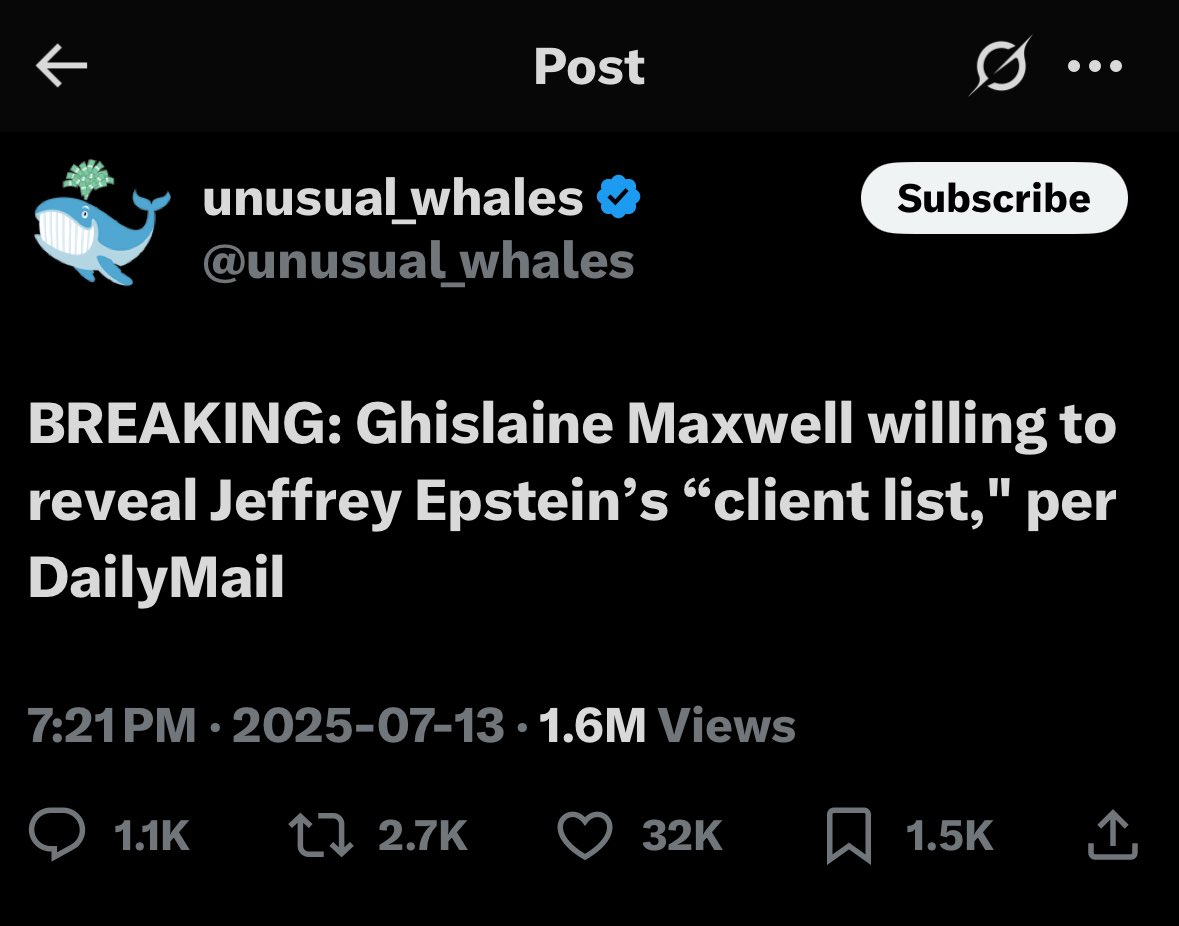 She chose to keep her mouth shut and take the fall. 

Thats how culty this all was. 

Now she’s gonna spill the beans and probably get kidnapped once free.