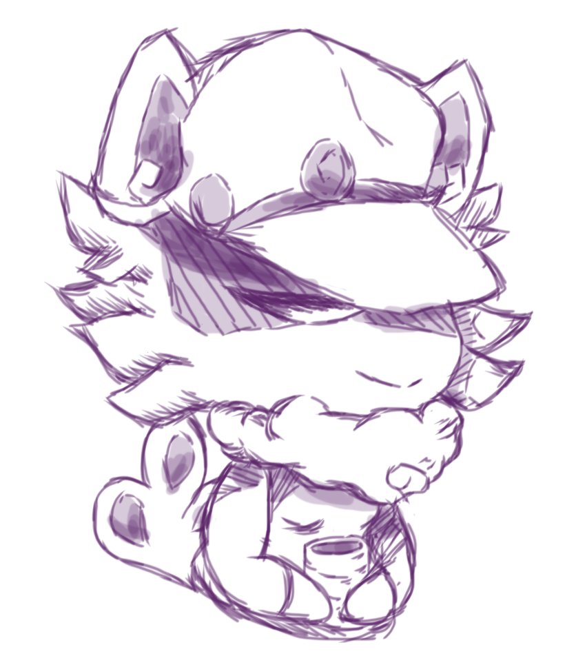 Tea time #TheBattleCats #fanart